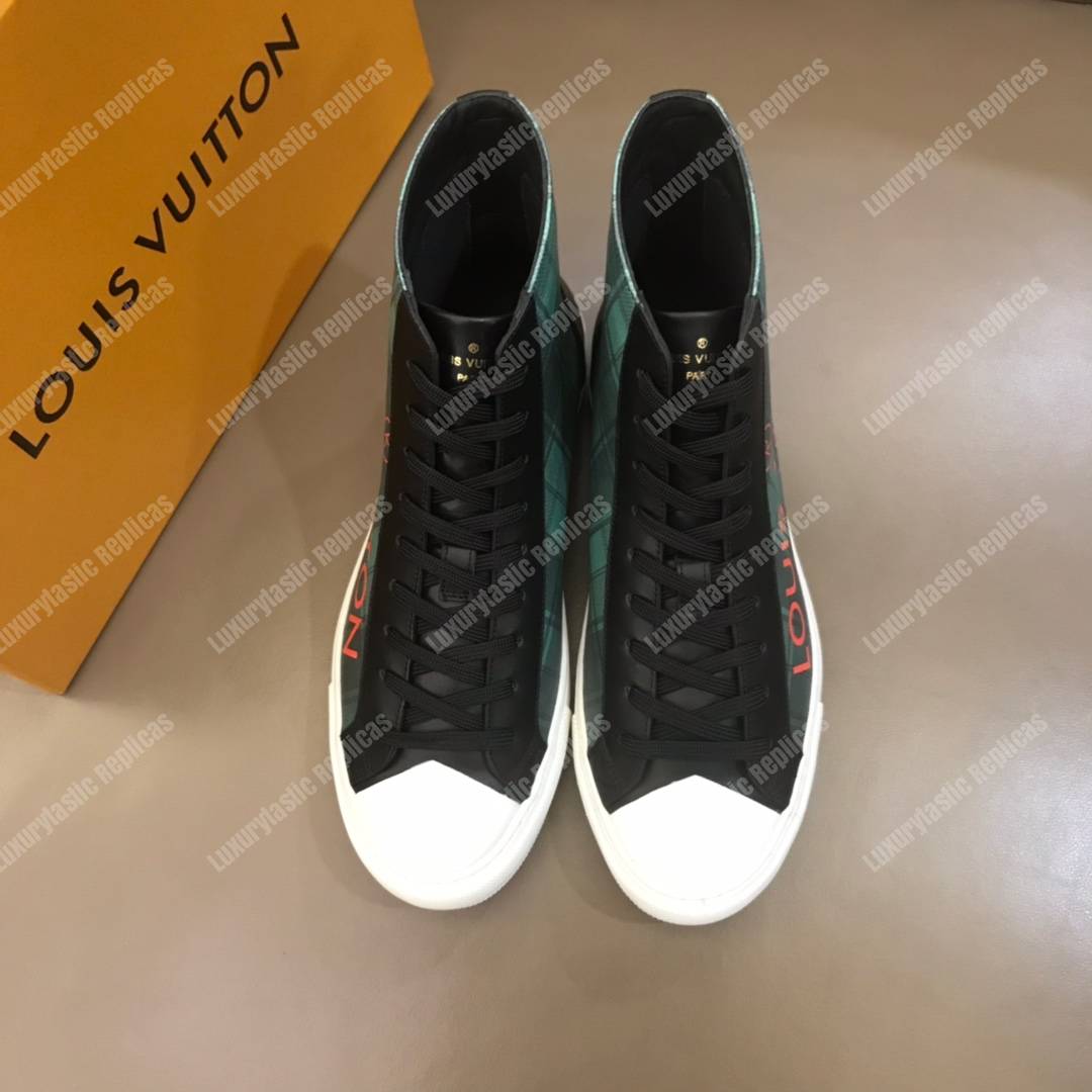 LV Tattoo Sneaker Boot Vert