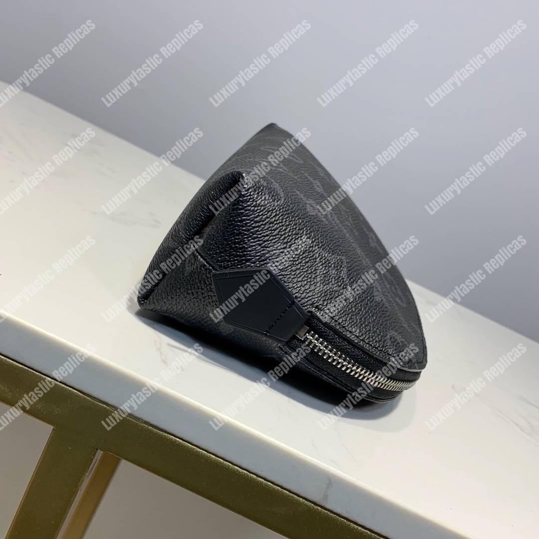 LV Cosmetic Pouch PM Monogram Eclipse