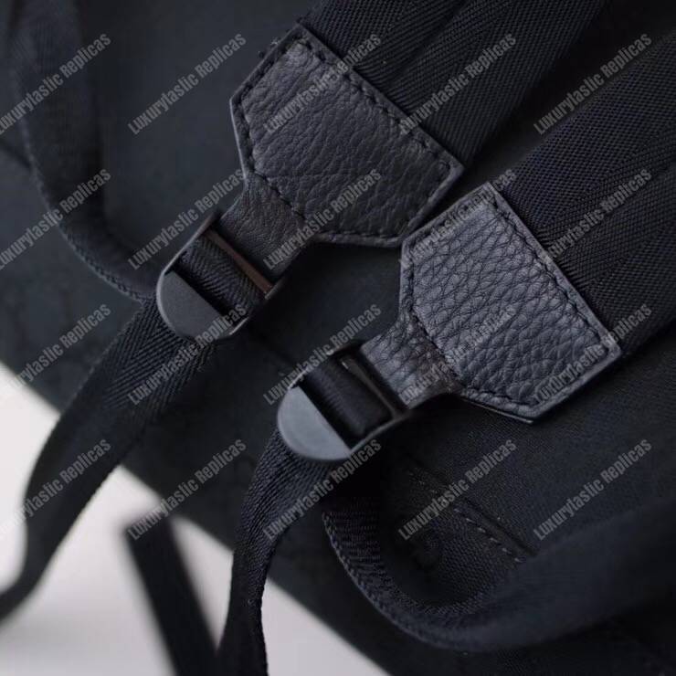 G*u*i gg G*u*issima rucksack travel backpack black/grey