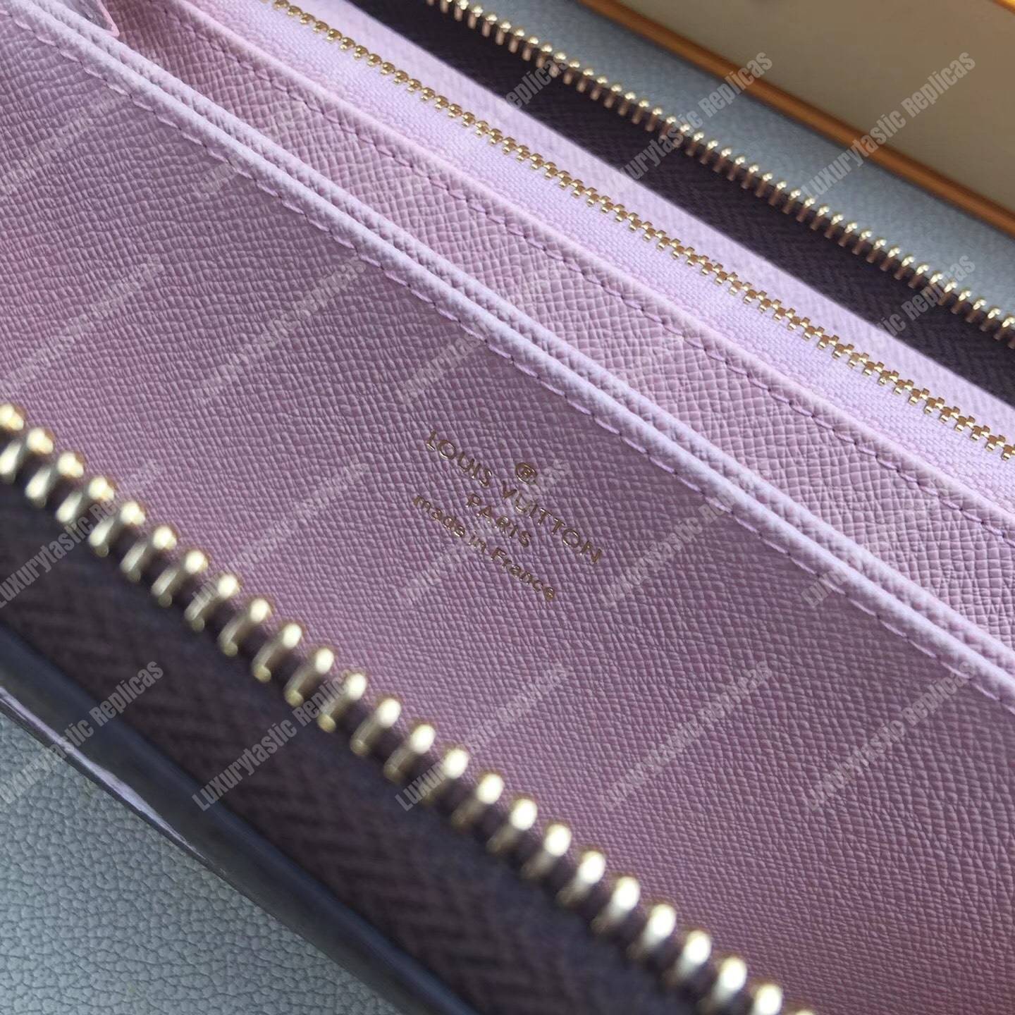 LV Zippy Wallet My LV World Tour Monogram Pink