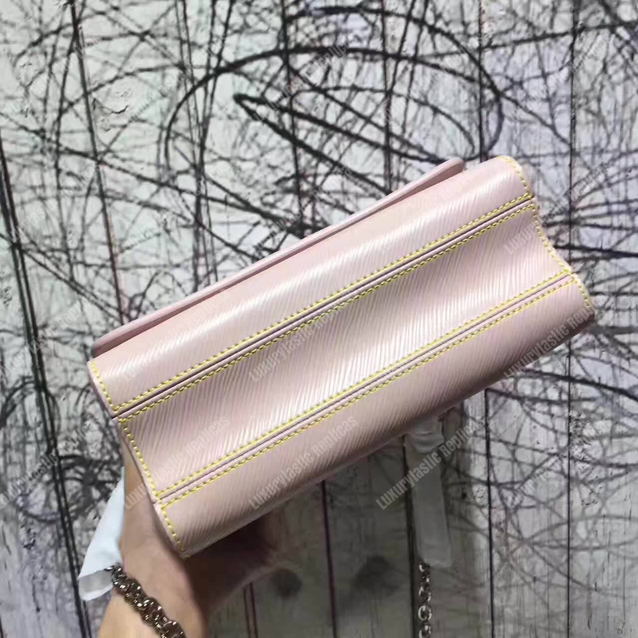 LV Twist MM Epi Leather Rose