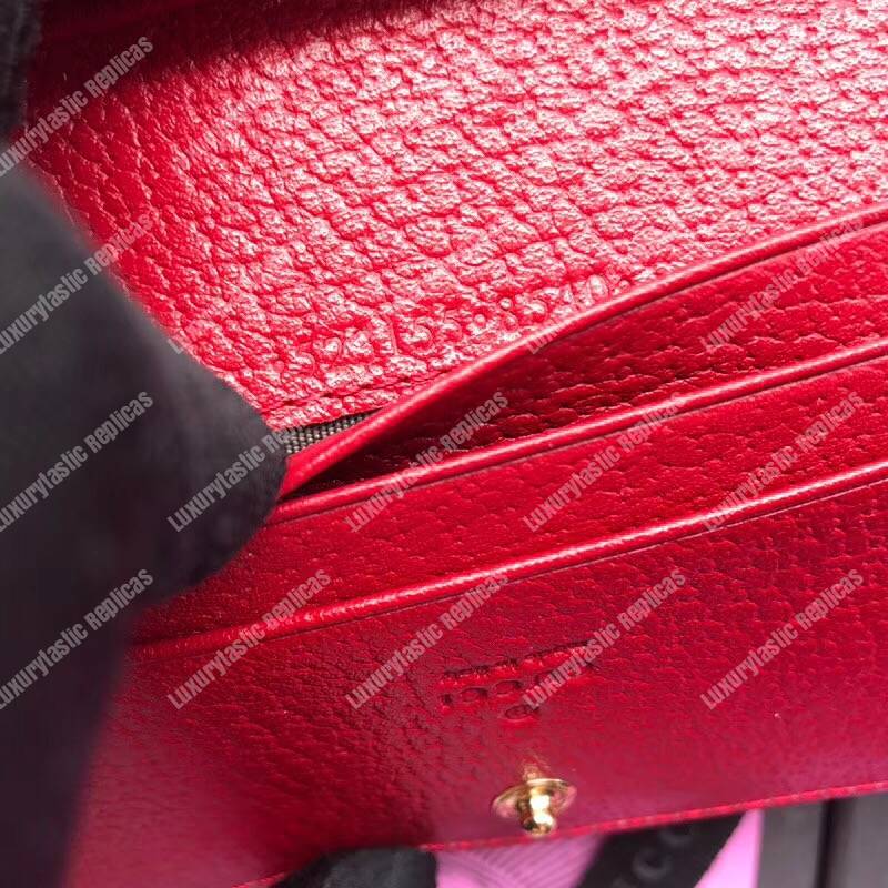 G*u*i ophidia gg card case red