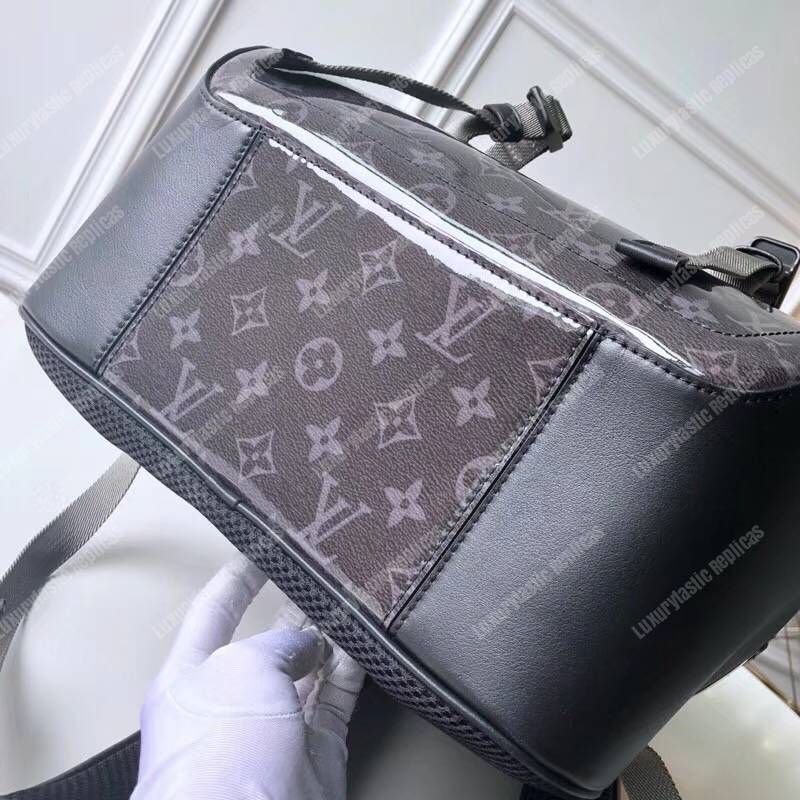 LV Backpack GM Monogram Eclipse Glaze