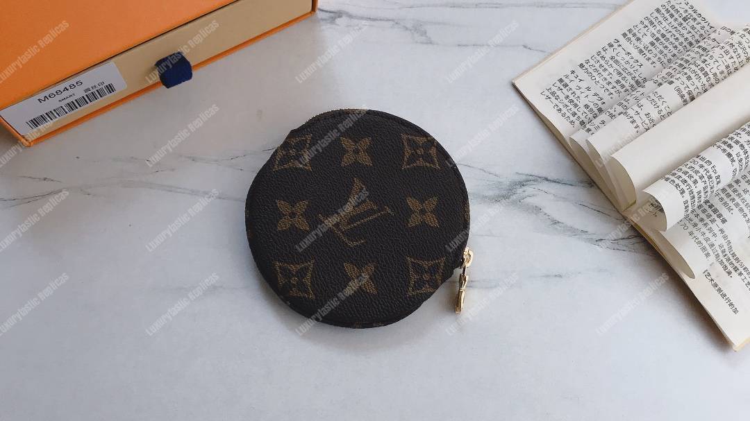LV Round Coin Purse Holiday Edition