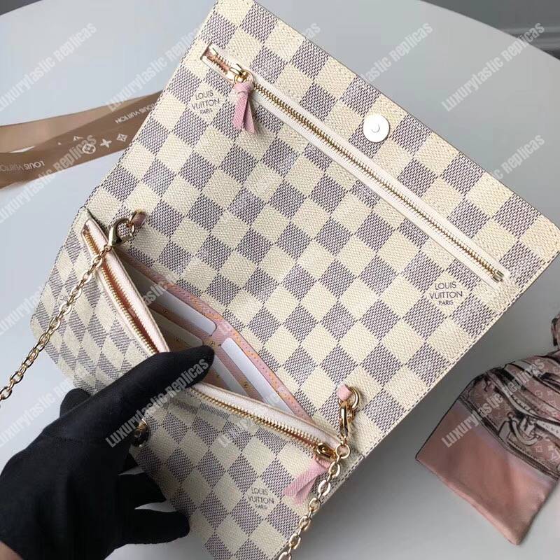 LV Pochette Weekend Damier Azur Spring-Summer 2018