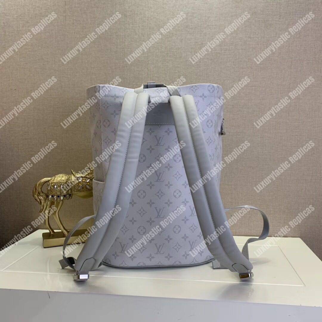 LV Chalk Backpack Monogram Blanc
