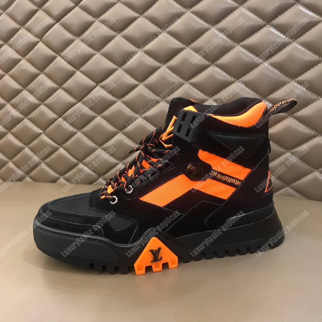 LV Hiking Ankle Boot Orange