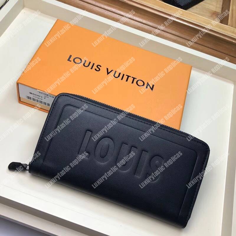 LV Zippy Wallet Dark Infinity Leather