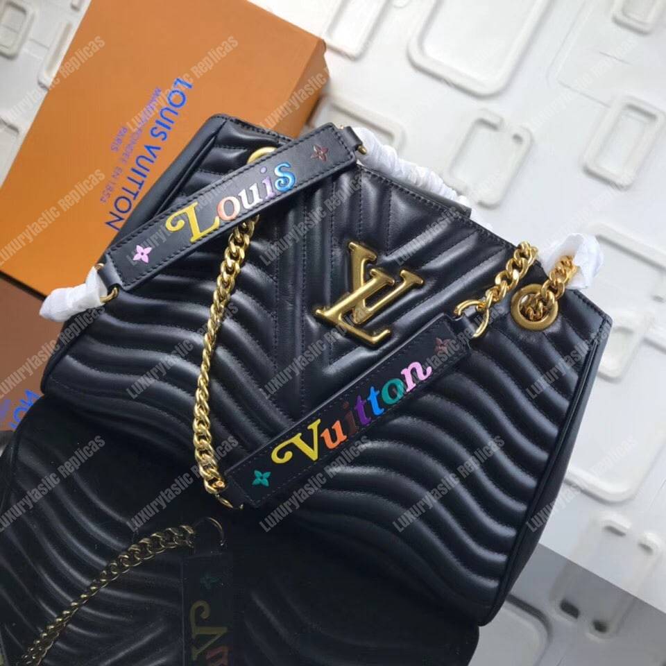 LV New Wave Chain Tote Noir