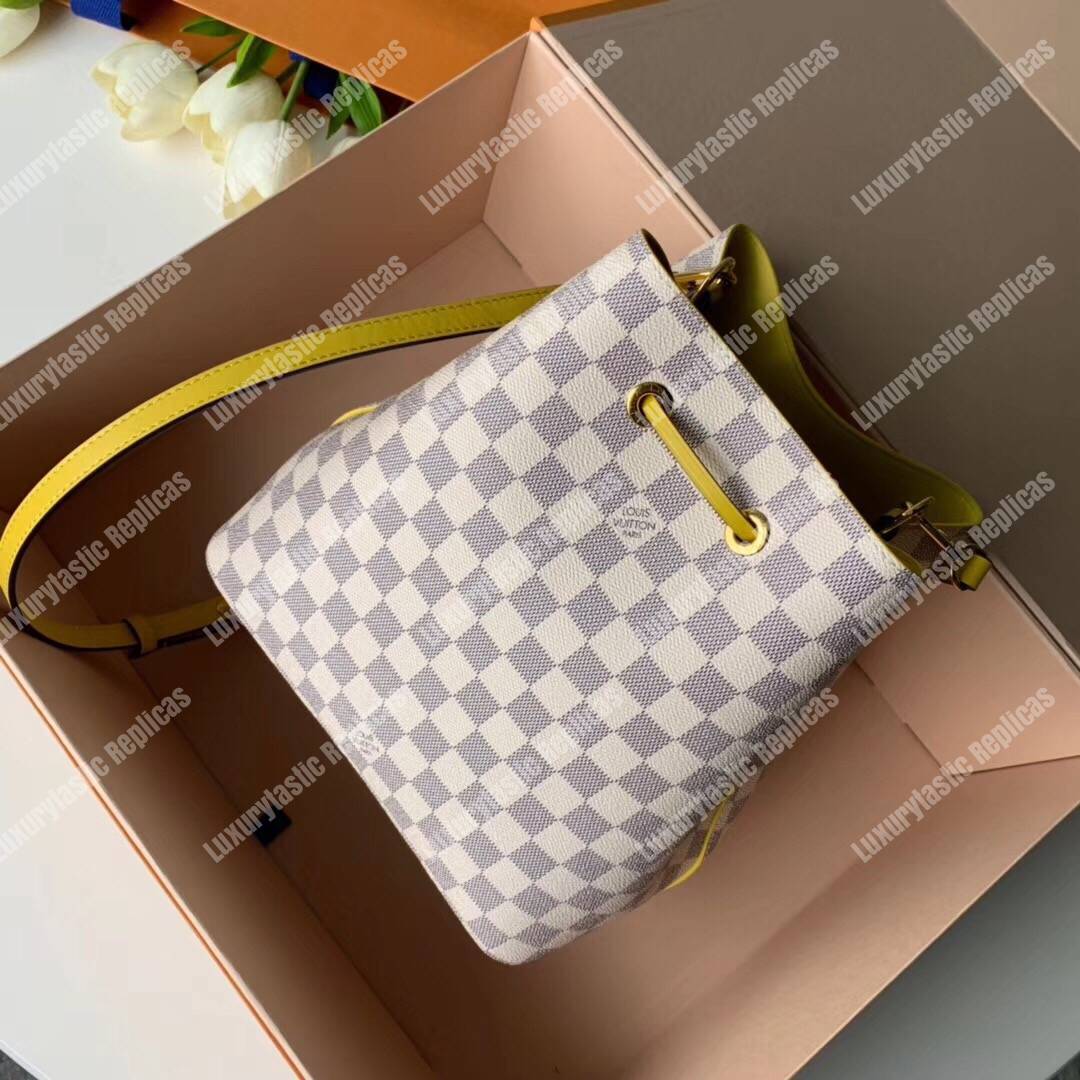 LV NéoNoé Damier Azur Canvas Pineapple Limited Edition