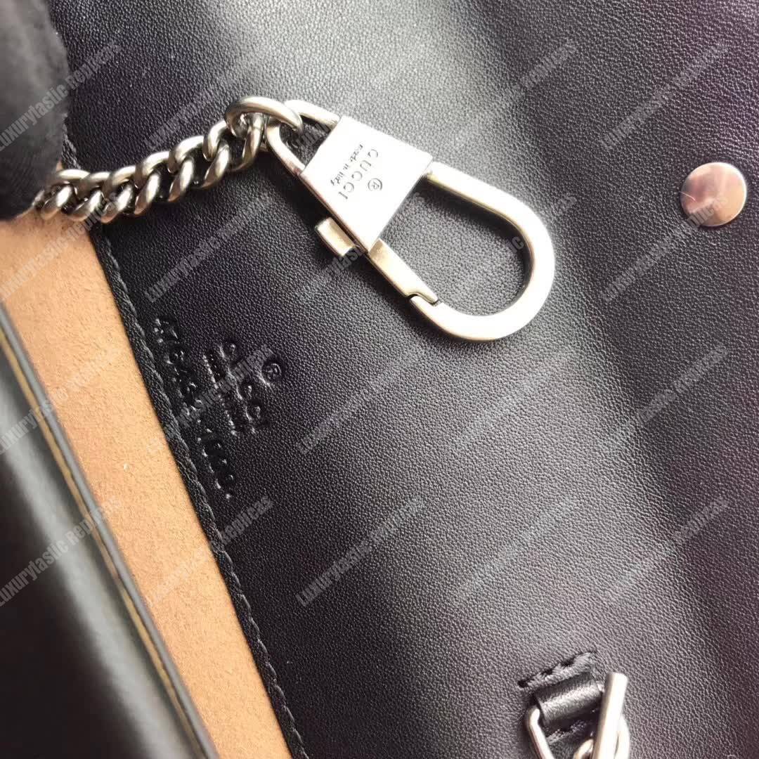 G*u*i dionysus suede super mini bag black