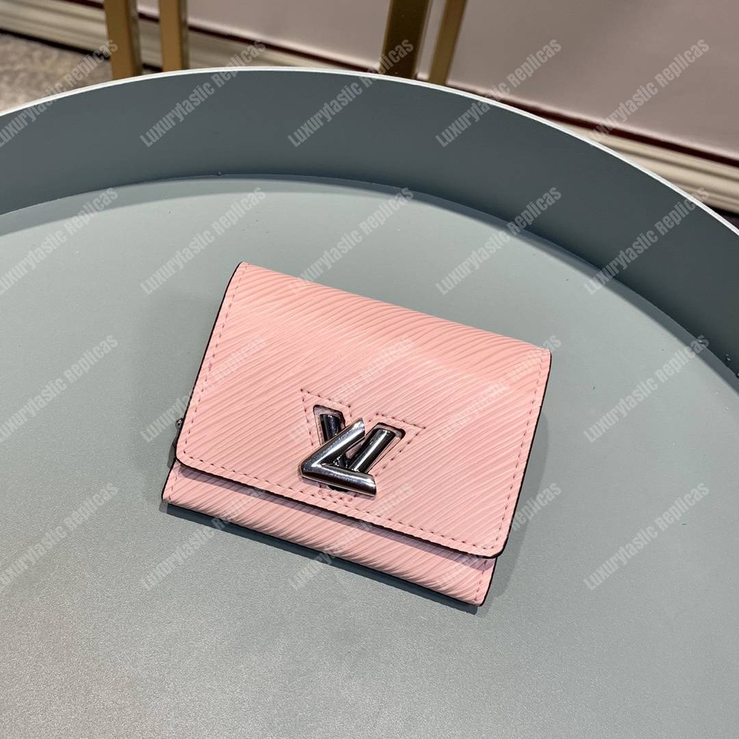 LV Twist XS Wallet Rose Ballerine