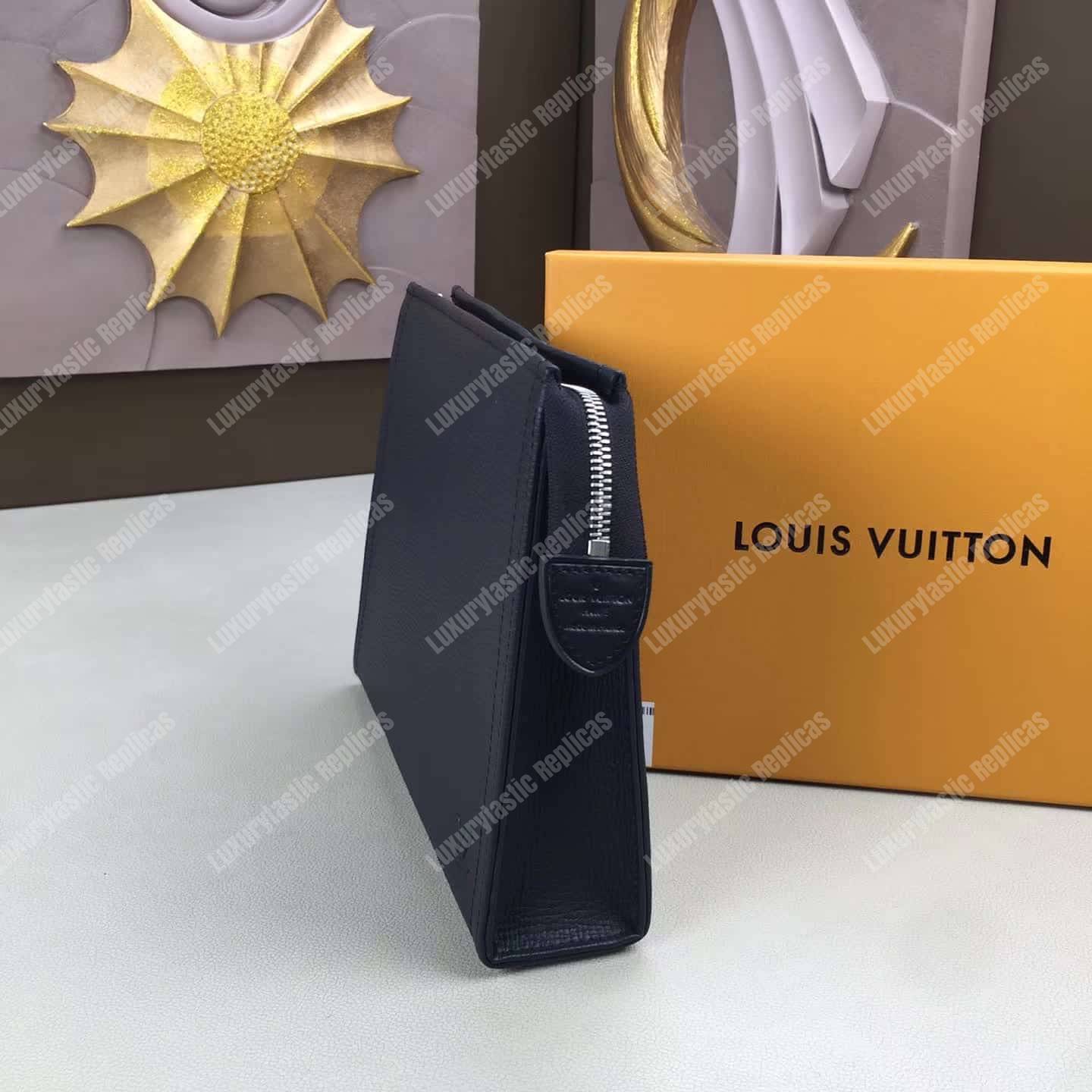 LV Toiletry Pouch Bleu Marine
