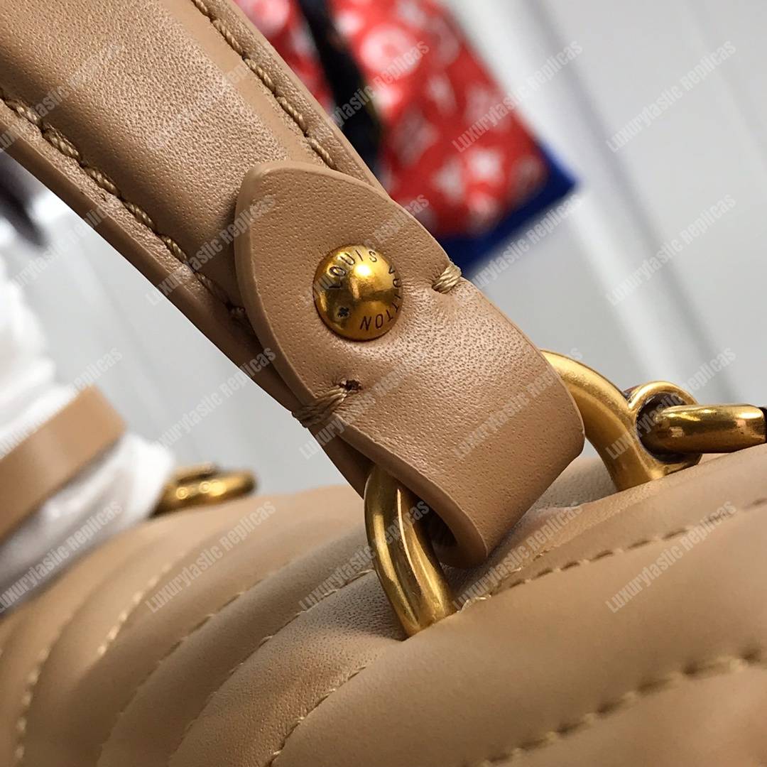 LV New Wave Tophandle Handbag Hazelnut