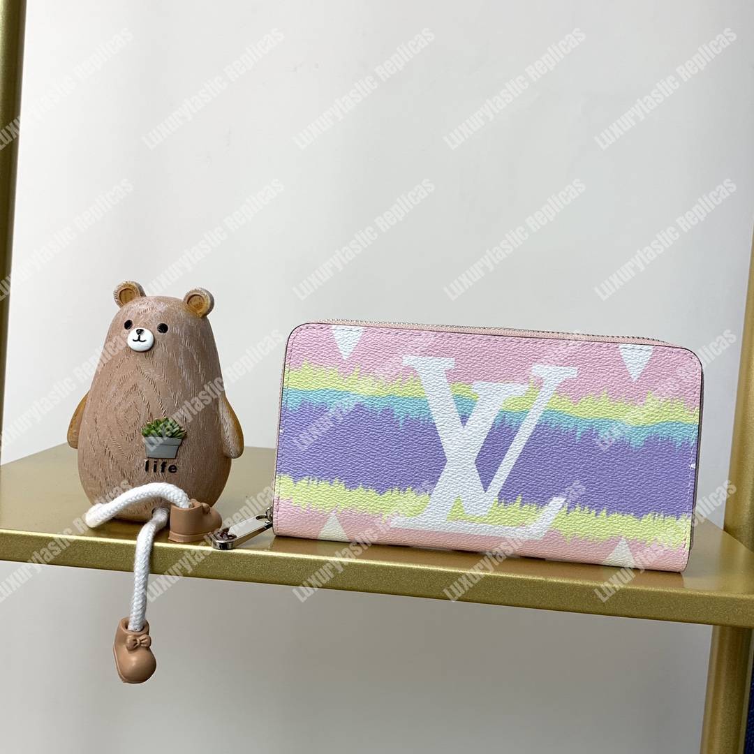 LV Escale Zippy Wallet Pastel
