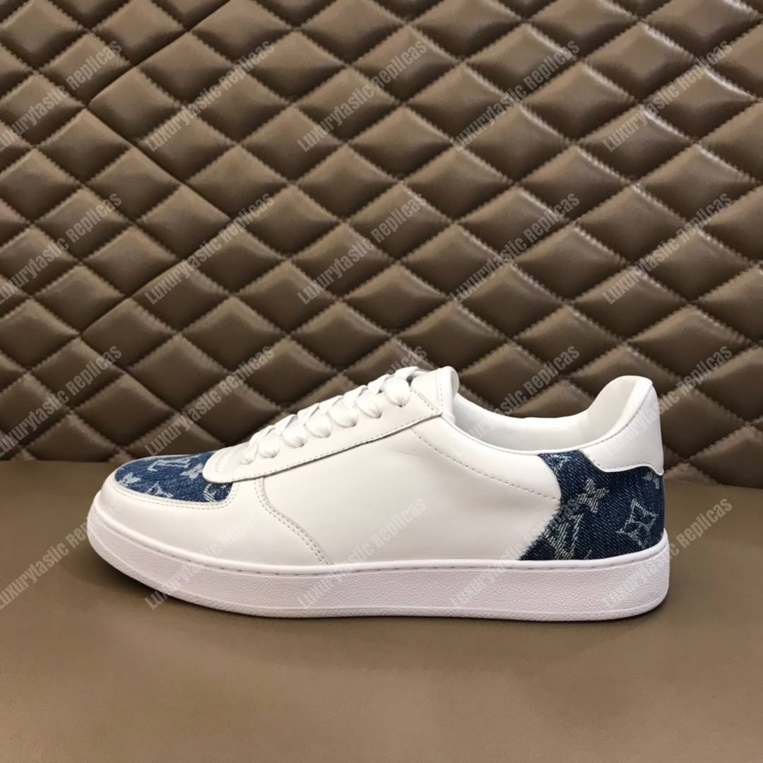 LV Rivoli Sneakers Monogram Blue