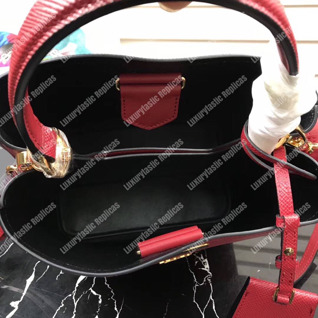 Pra*a panier medium bag red