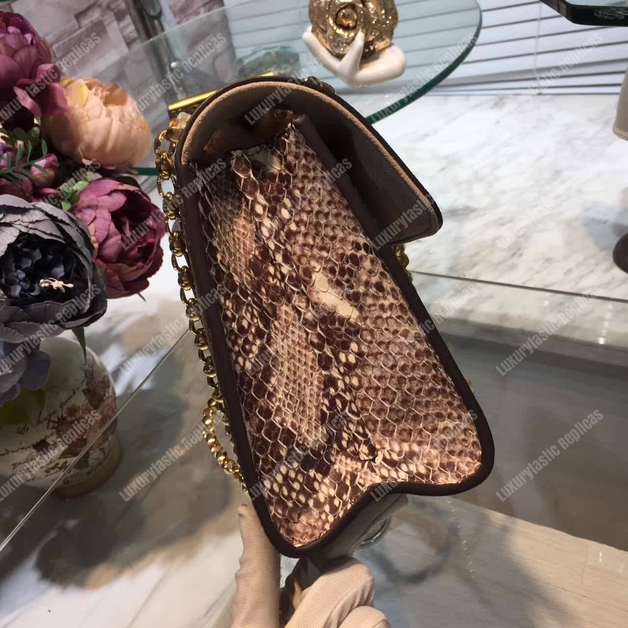 LV Victoire Bag Python