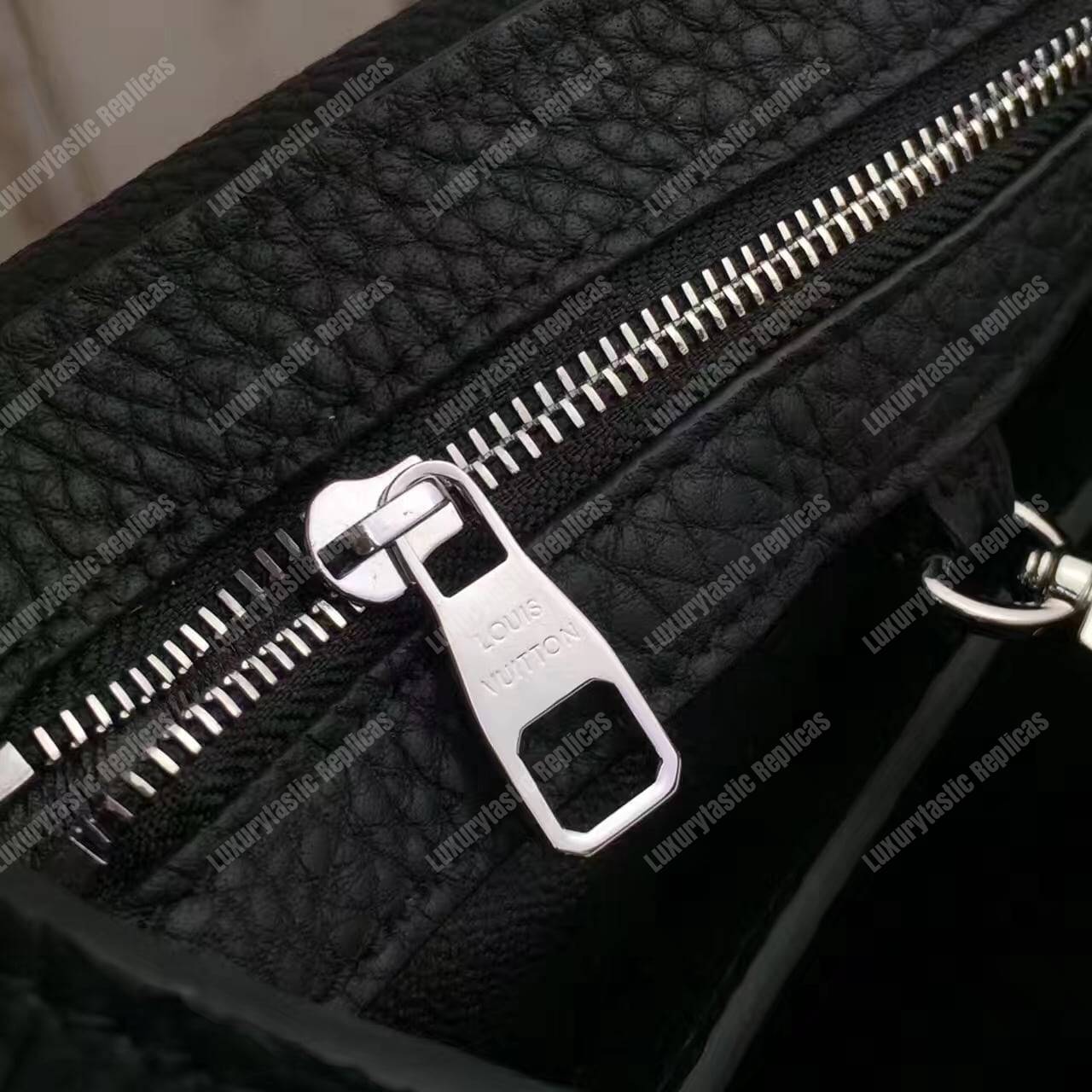 LV Capucines PM Python