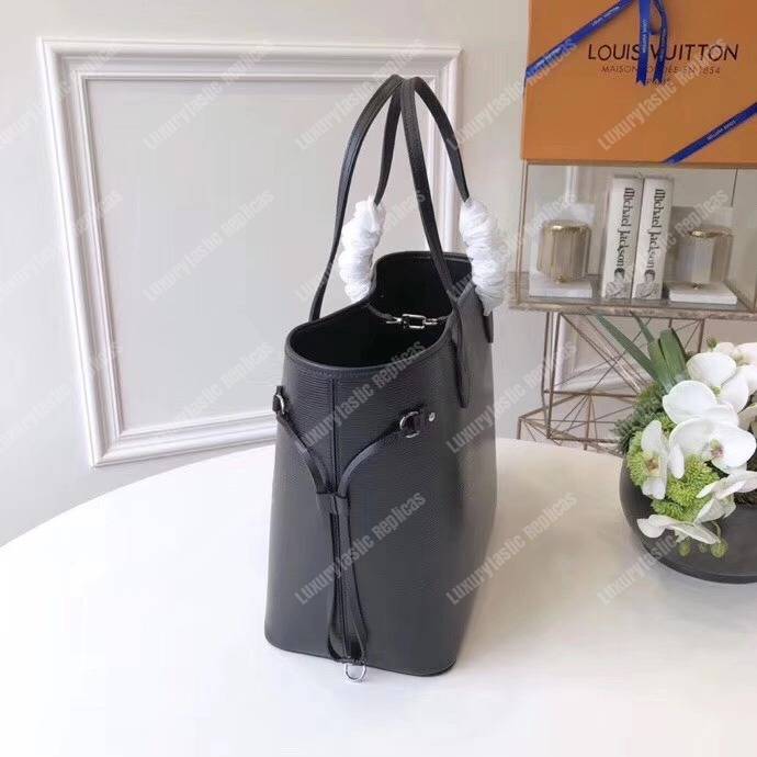 LV Neverfull MM Epi Leather Black