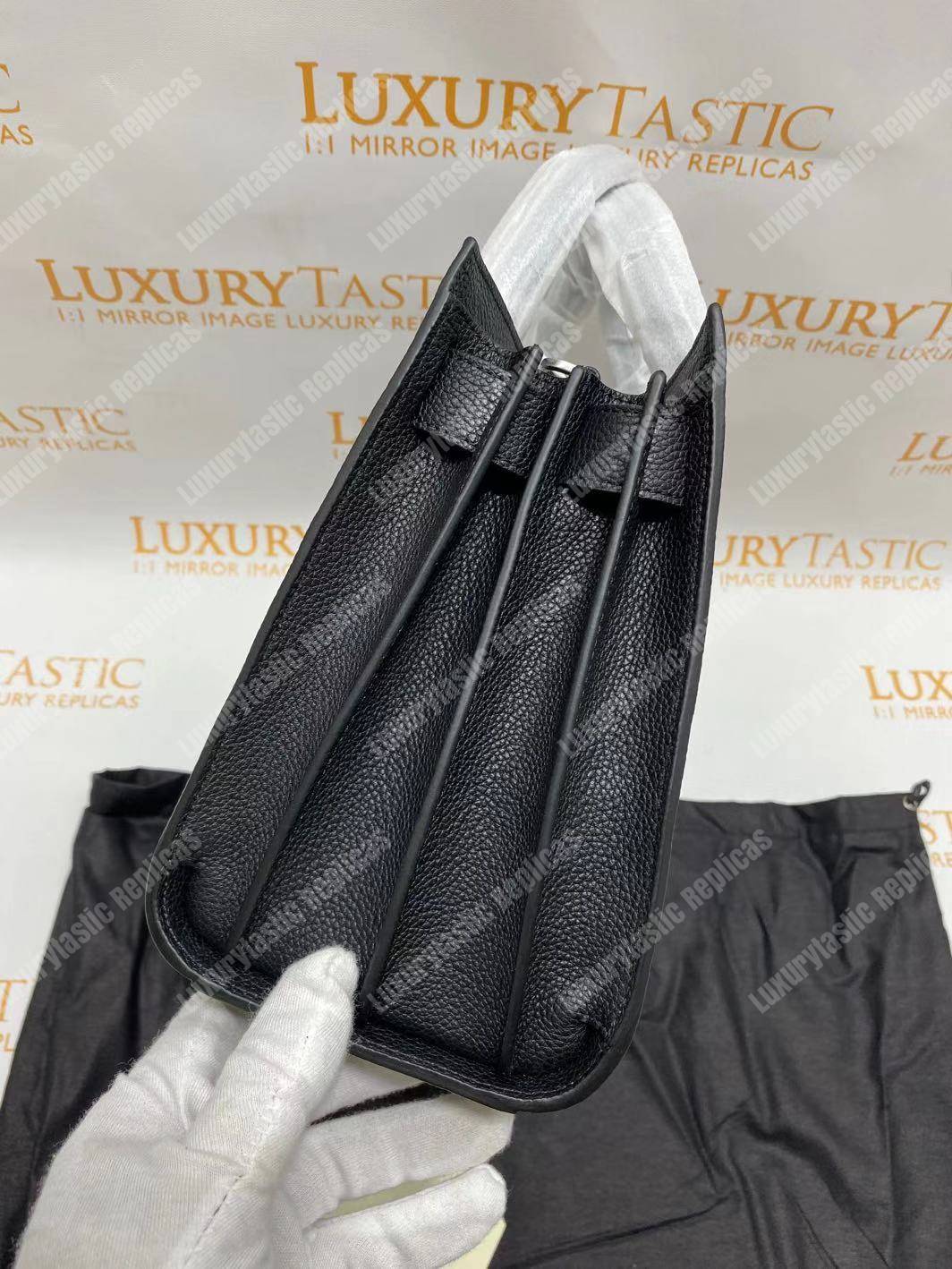 Saint Laurent Sac De Jour Baby Grained Leather Black