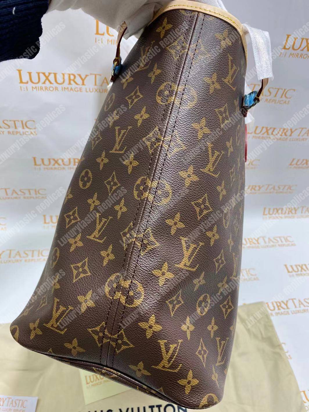 LV Neverfull GM Monogram Cherise