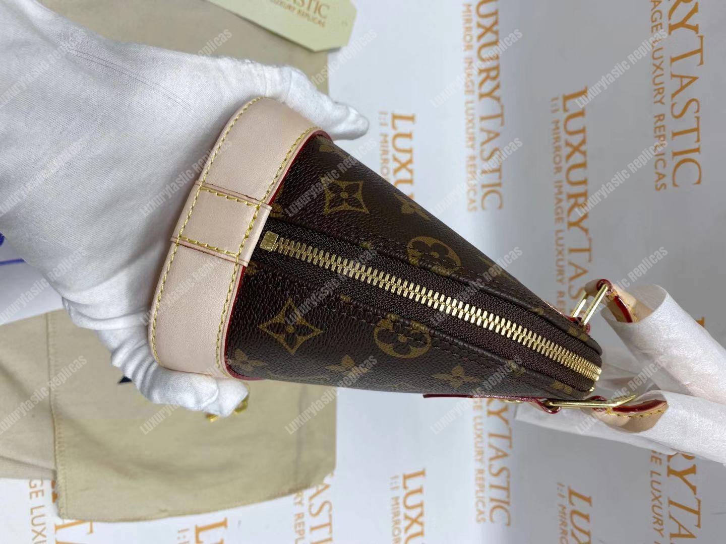LV Alma BB Monogram