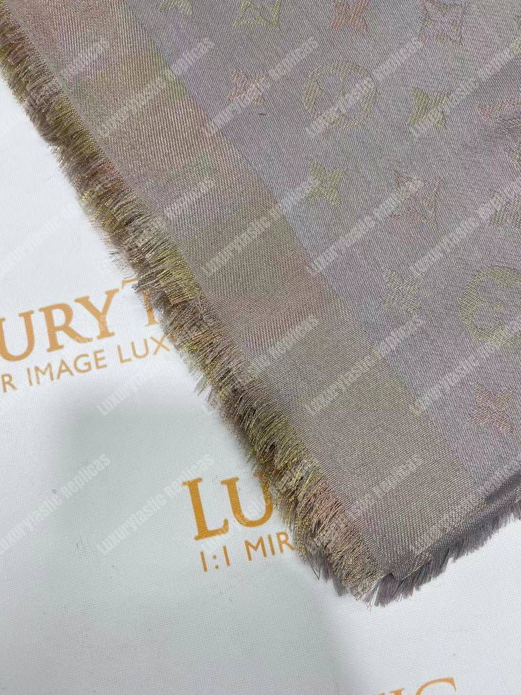LV Monogram Shine Shawl