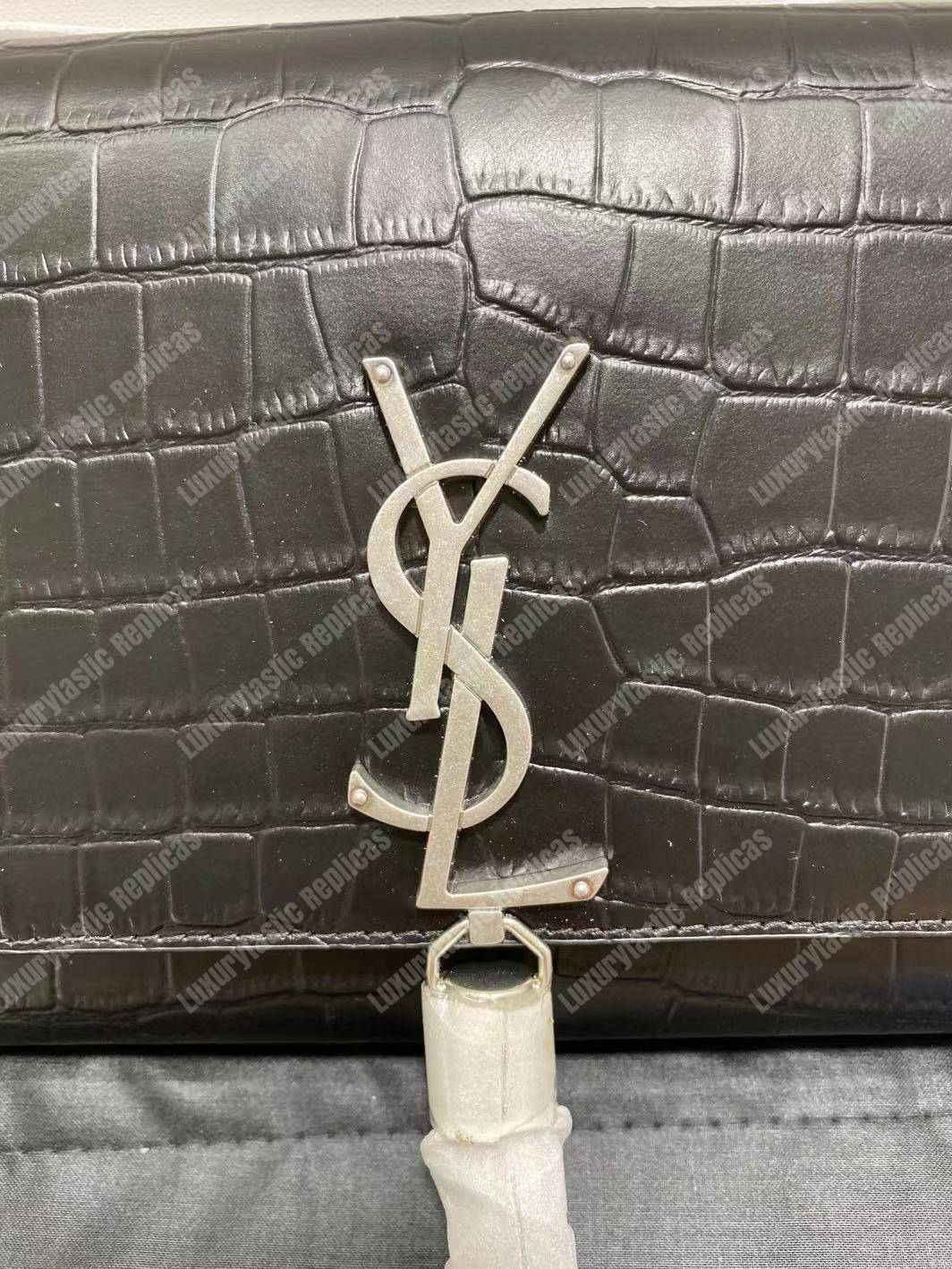Saint Laurent Kate Chain Wallet With Tassel