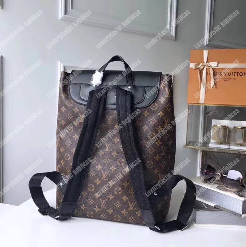LV Macassar Canvas Palk Backpack Monogram Canvas
