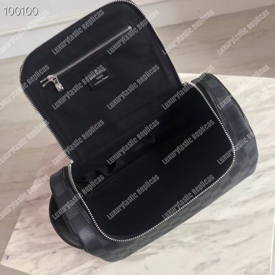 LV Damier Graphite Toiletry Pouch