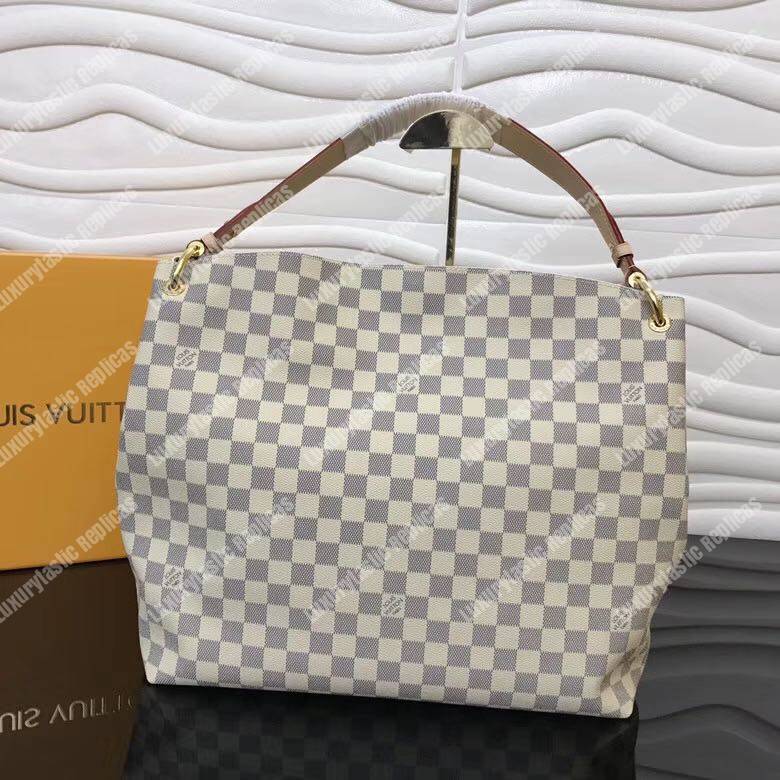 LV Graceful PM Damier Azur Beige