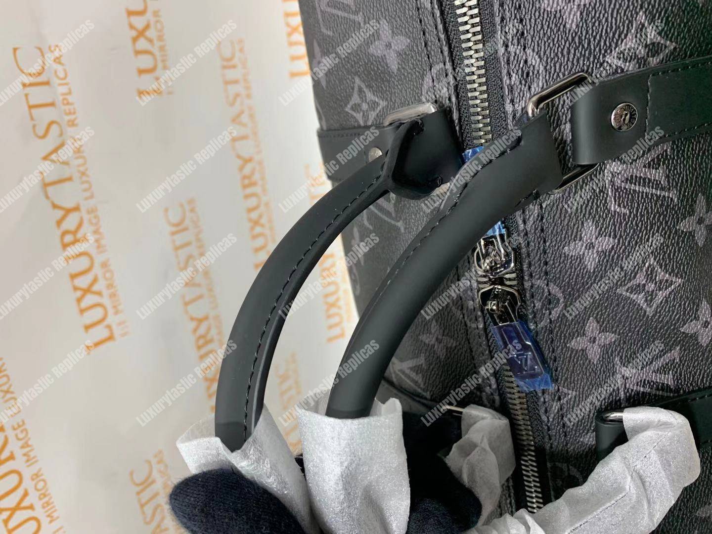 LV Keepall Bandouliere 45 Monogram Eclipse