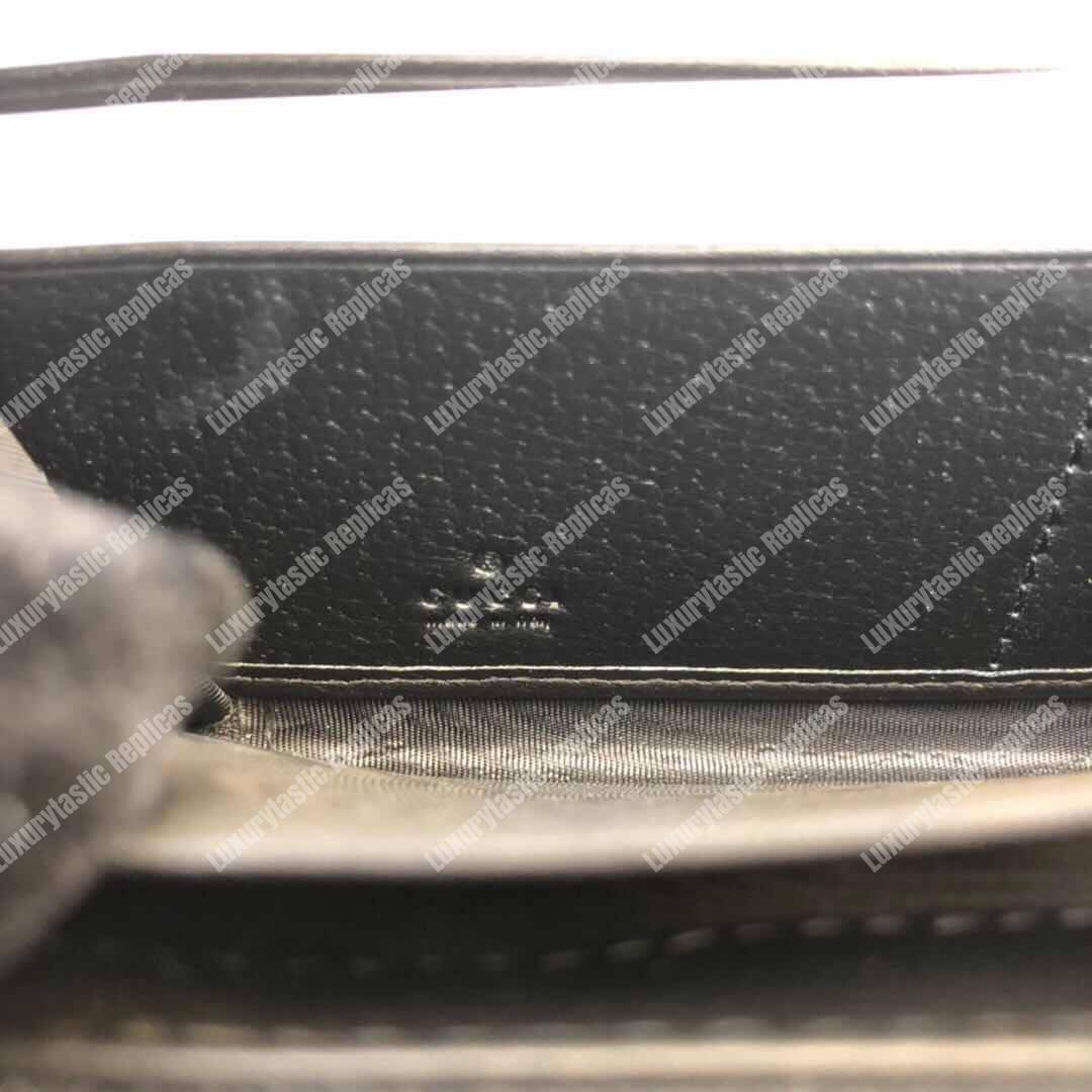 G*u*i ophidia zip around wallet black