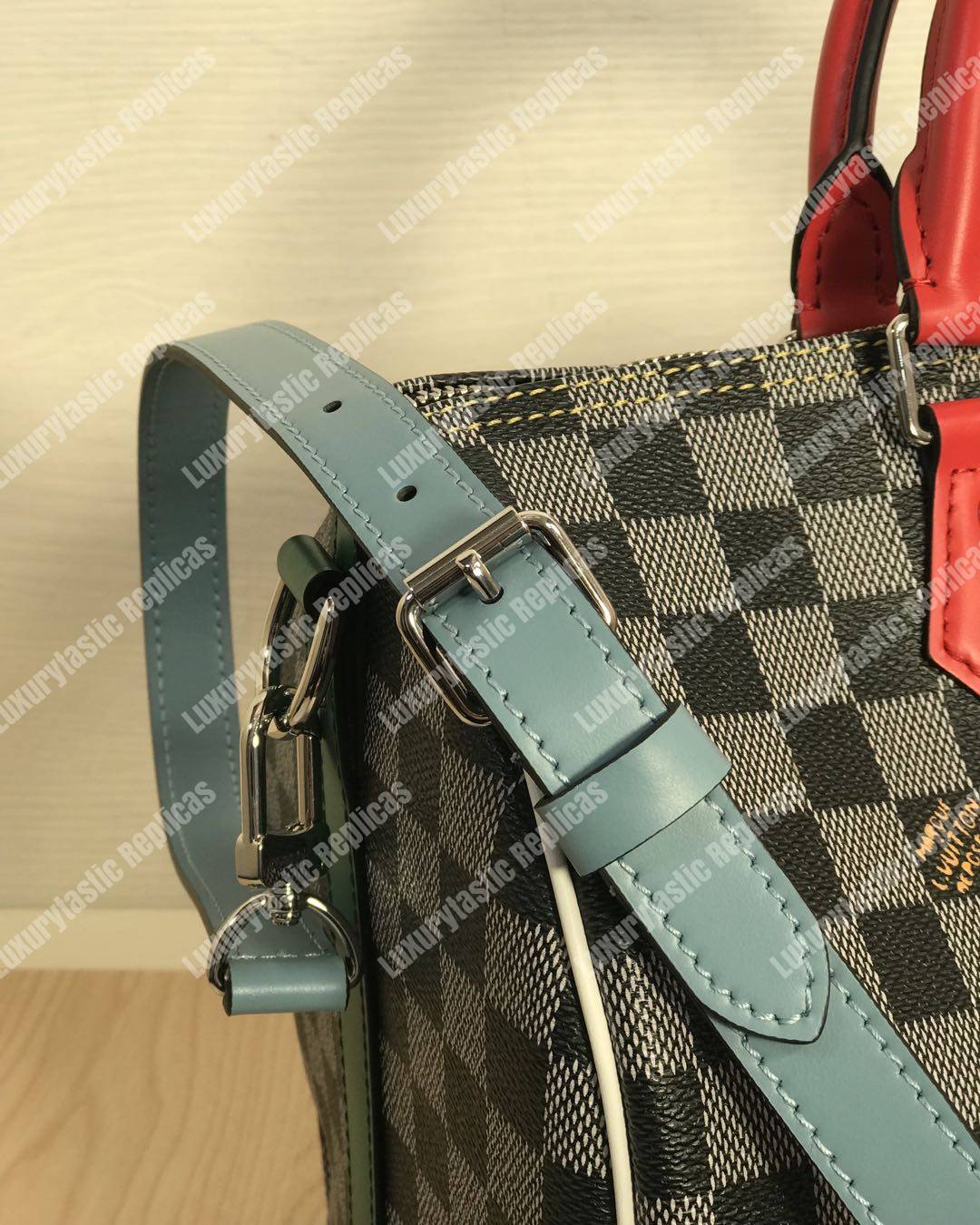 LV Speedy Bandouliere Damier 30 Black/White