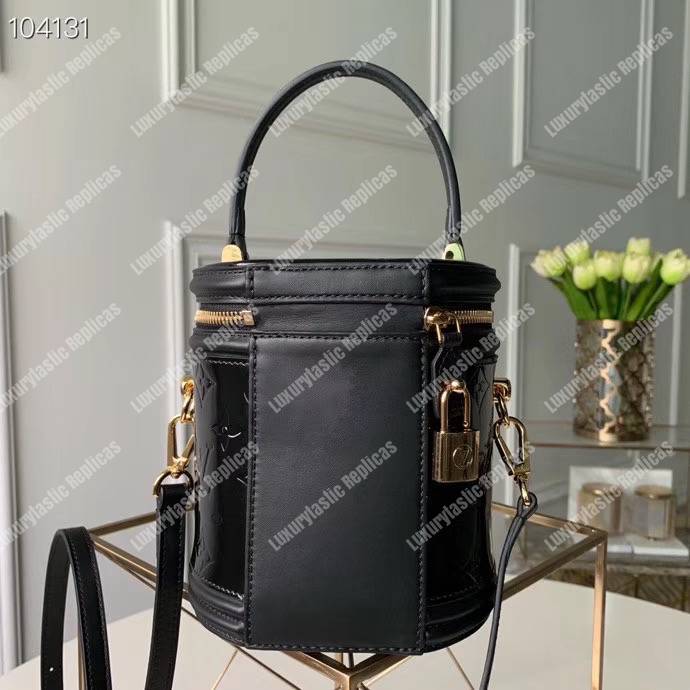 LV Cannes Monogram Vernis Noir