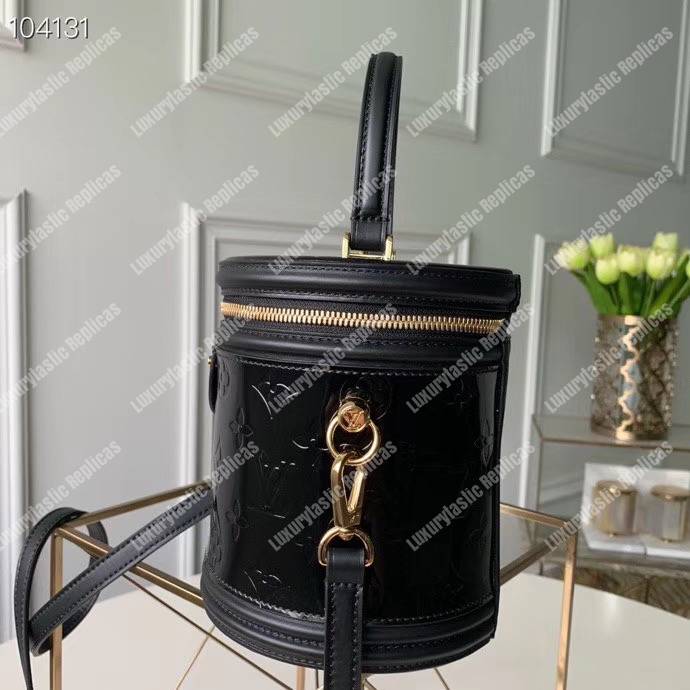 LV Cannes Monogram Vernis Noir