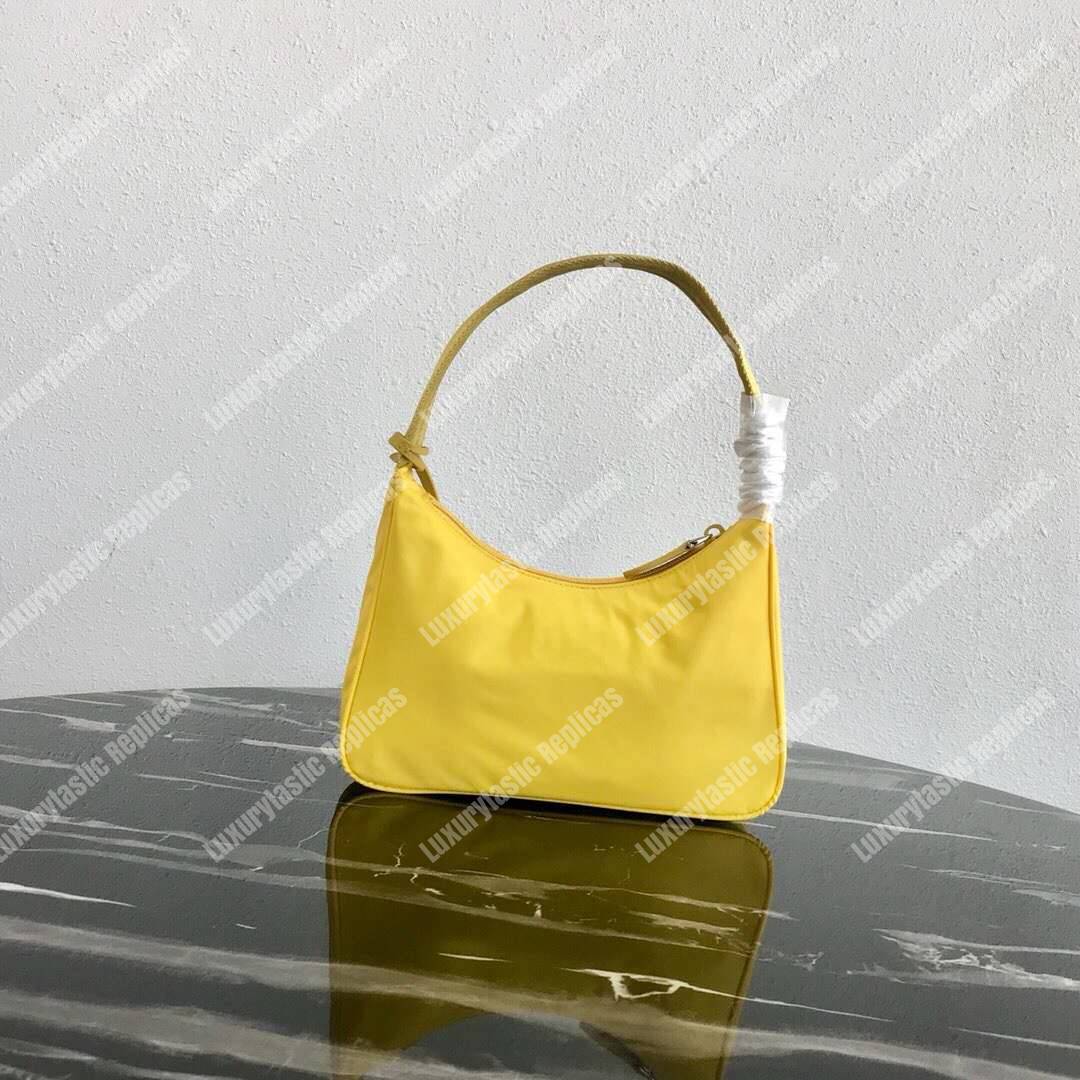Pra*a re-edition 2000 nylon mini-bag yellow