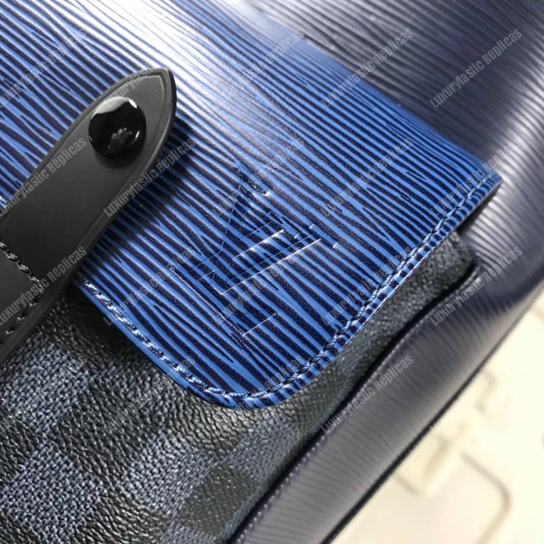 LV Christopher Backpack Epi Leather Patchwork Edition