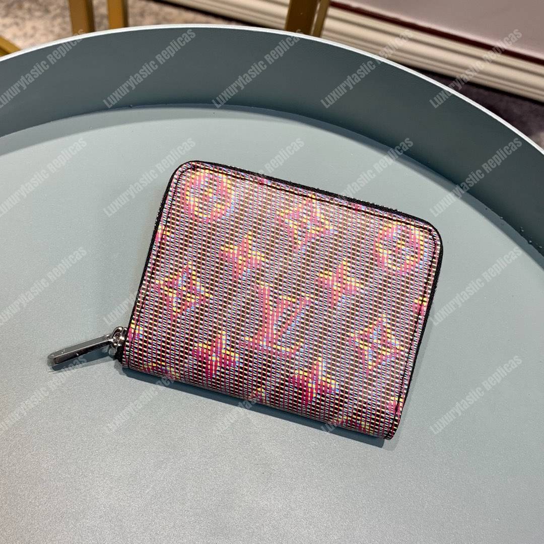 LV Zippy Coin Purse Monogram LV Pop motif Rouge
