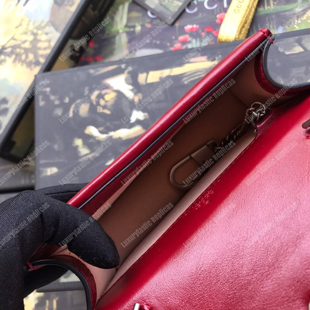 G*u*i dinoysus super mini bag black tweed