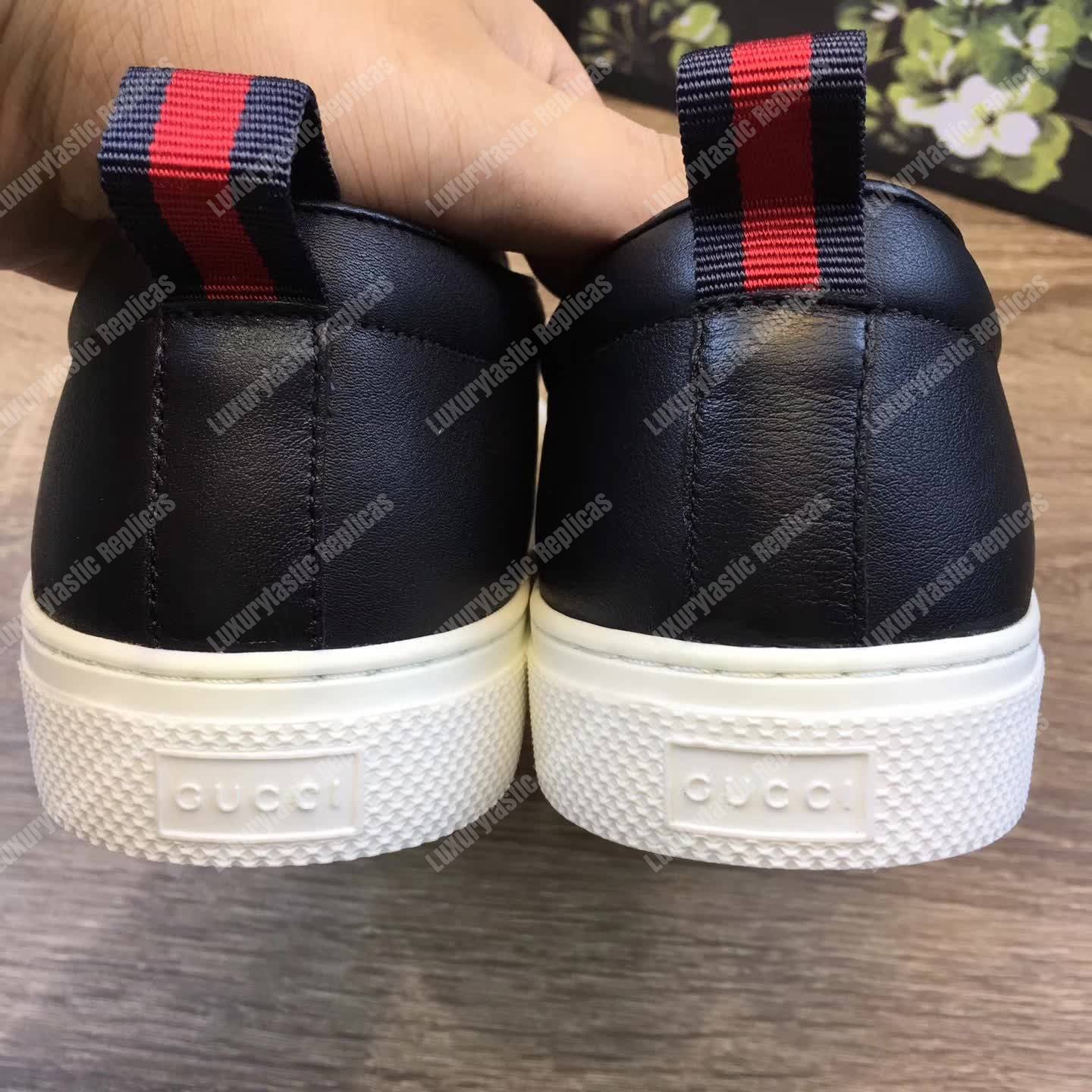 G*u*i gg sup*e snake slip-on sneaker