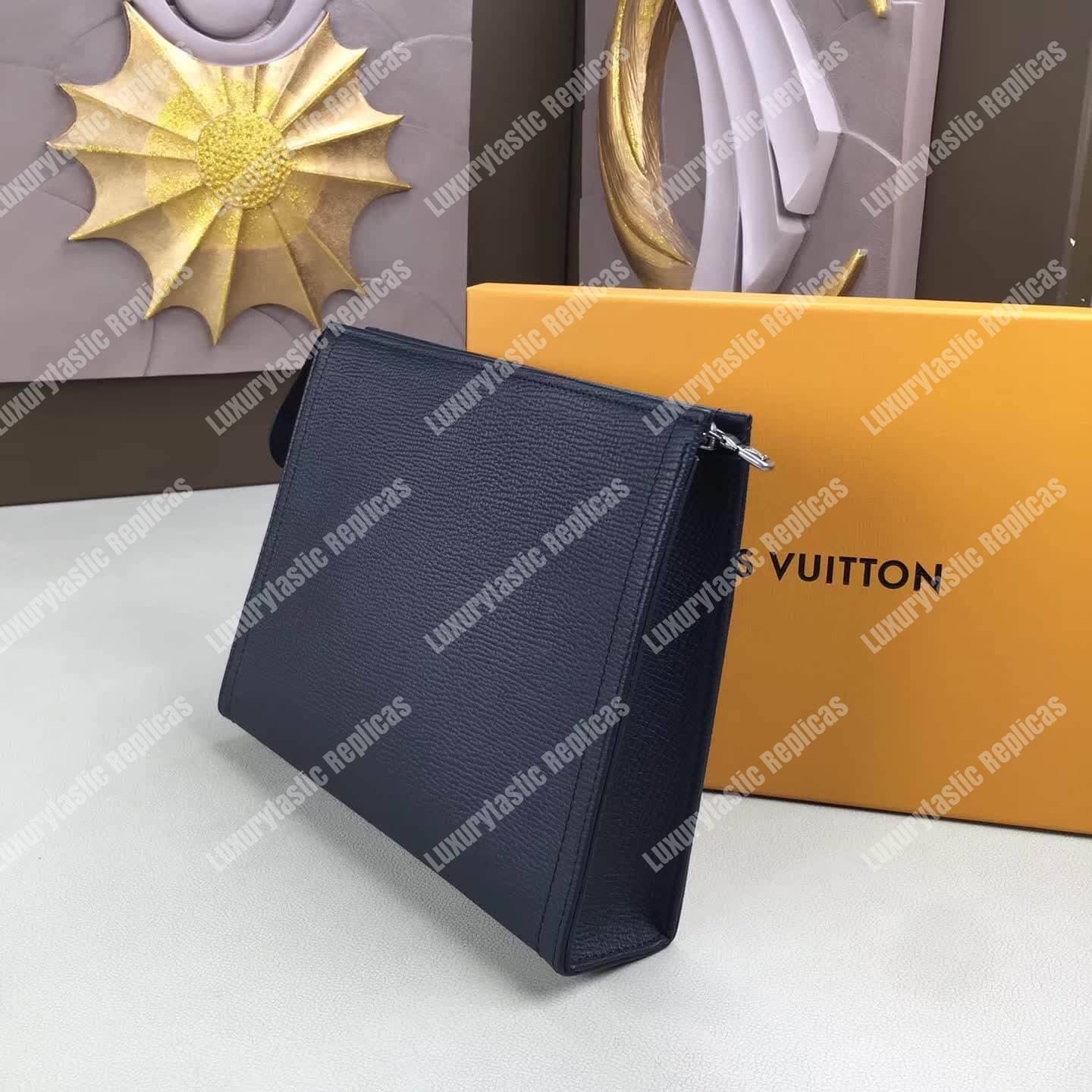 LV Toiletry Pouch Bleu Marine