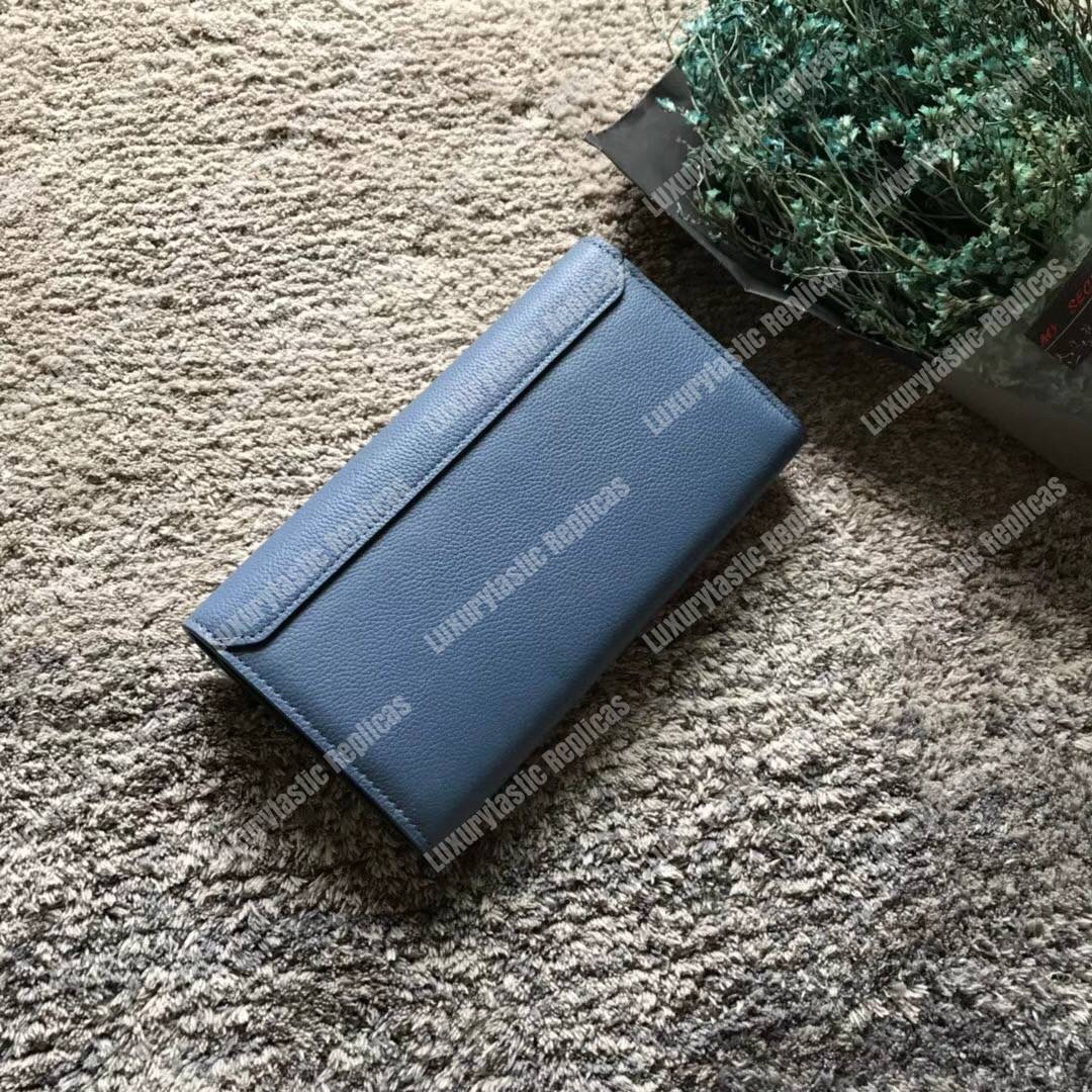 LV MyLockMe Wallet Bleu Jean