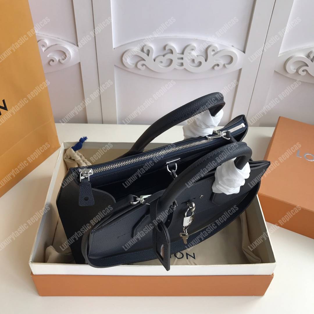 LV City Steamer MM Autres Cuirs Noir