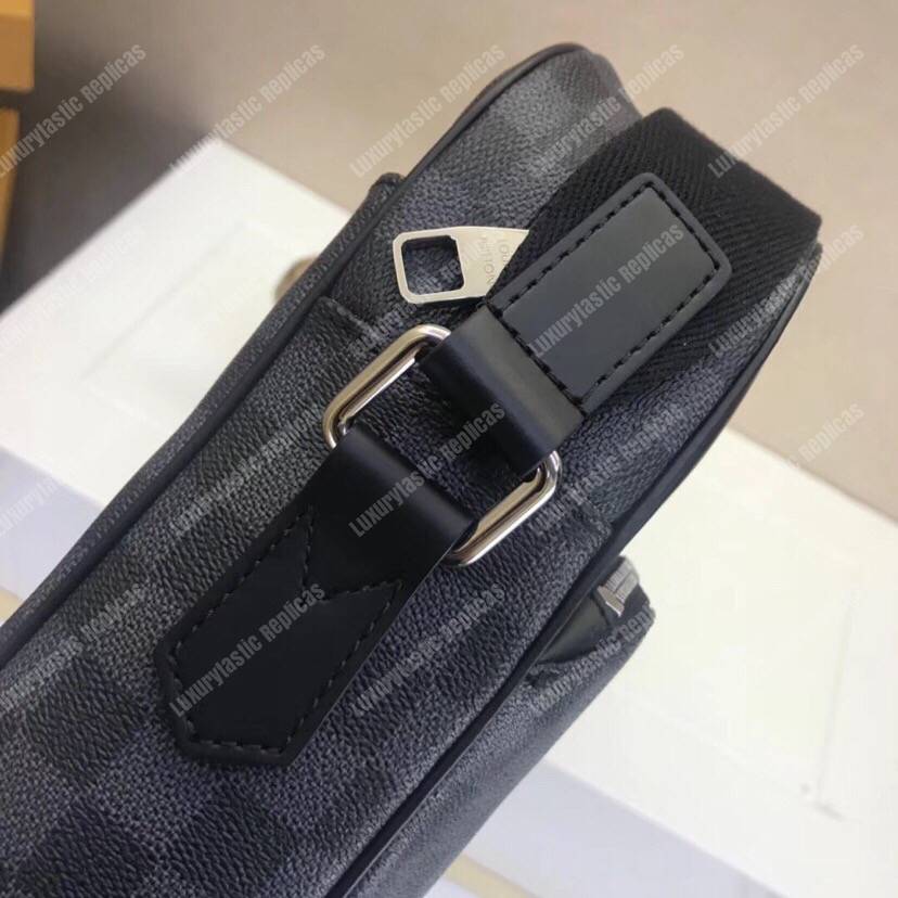 LV Dayton Reporter MM Damier Graphite
