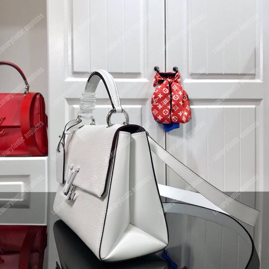 LV Grenelle PM Epi Leather Blanc Optique White