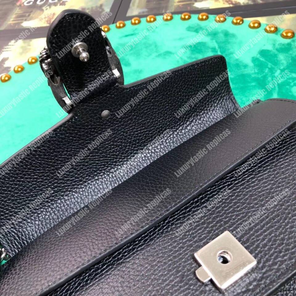 G*u*i dionysus leather small bag black