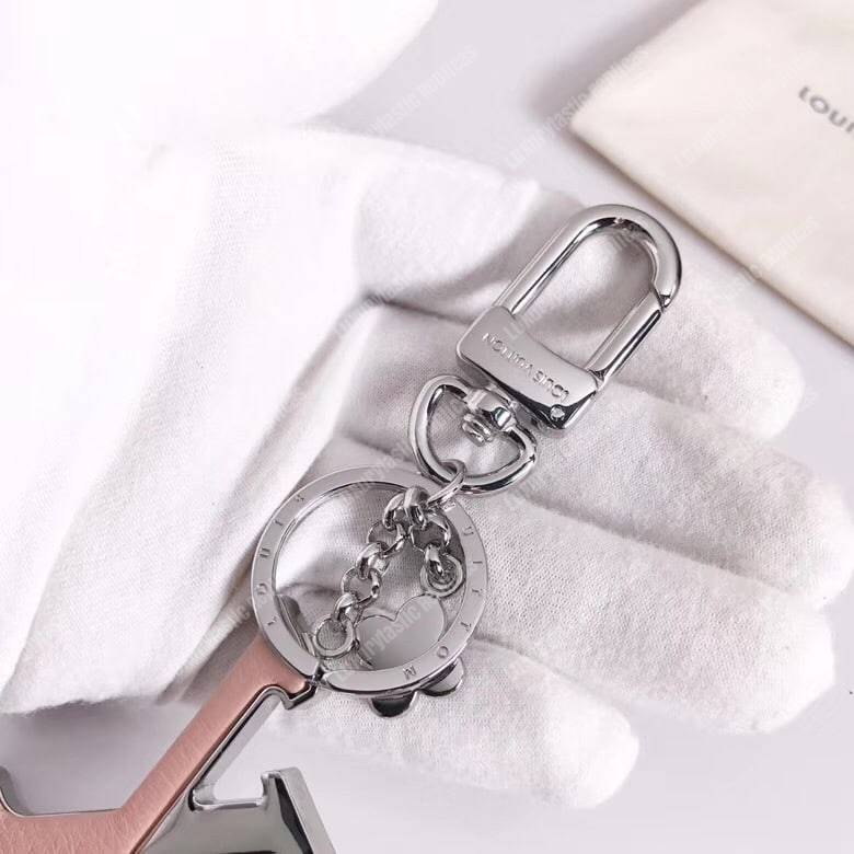 LV Capucines Bag Charm and Key Holder Magnolia