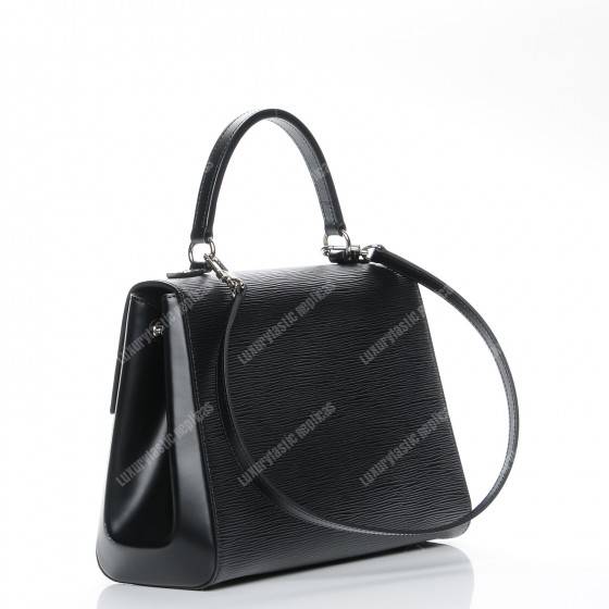 LV Cluny MM Epi Leather Noir